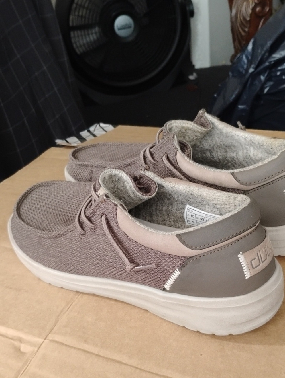 Hey Dude Paul Sox Shitake Brown